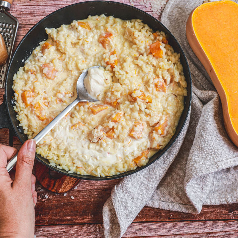 Risotto à la courge butternut