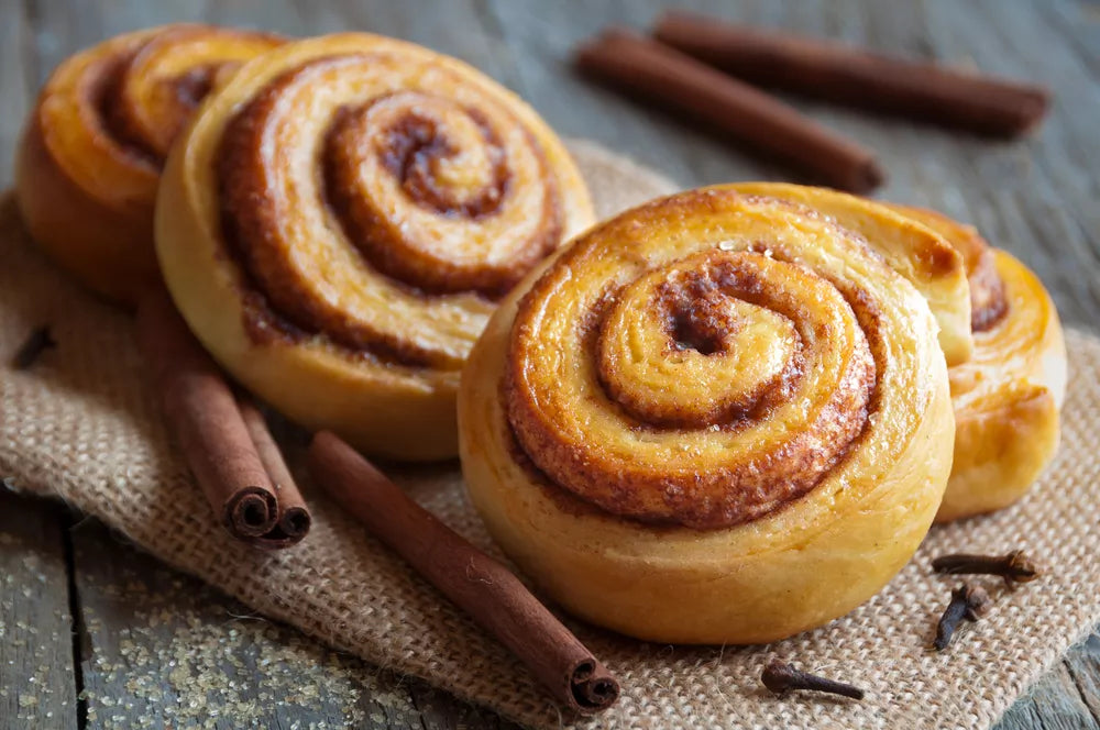 Cinnamon rolls sans sucre