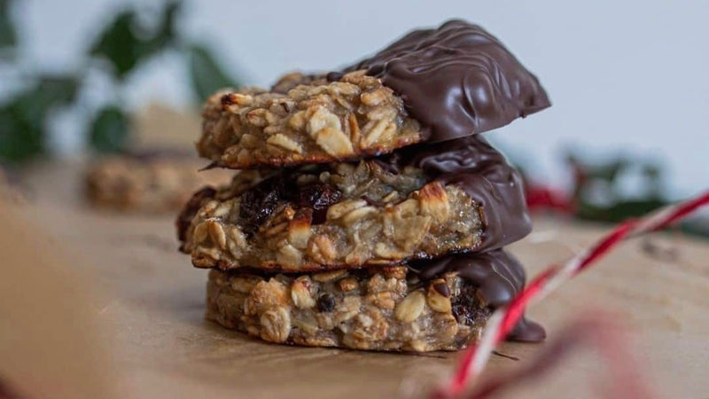 Cookies au muesli raisin, noisette et amande