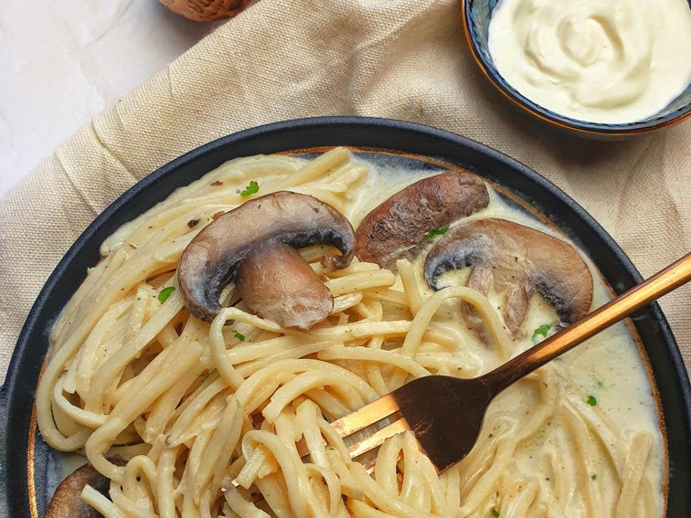 Linguine aux champignons