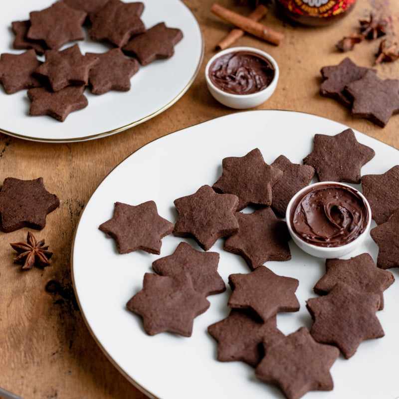 Sablés de Noël au chocolat