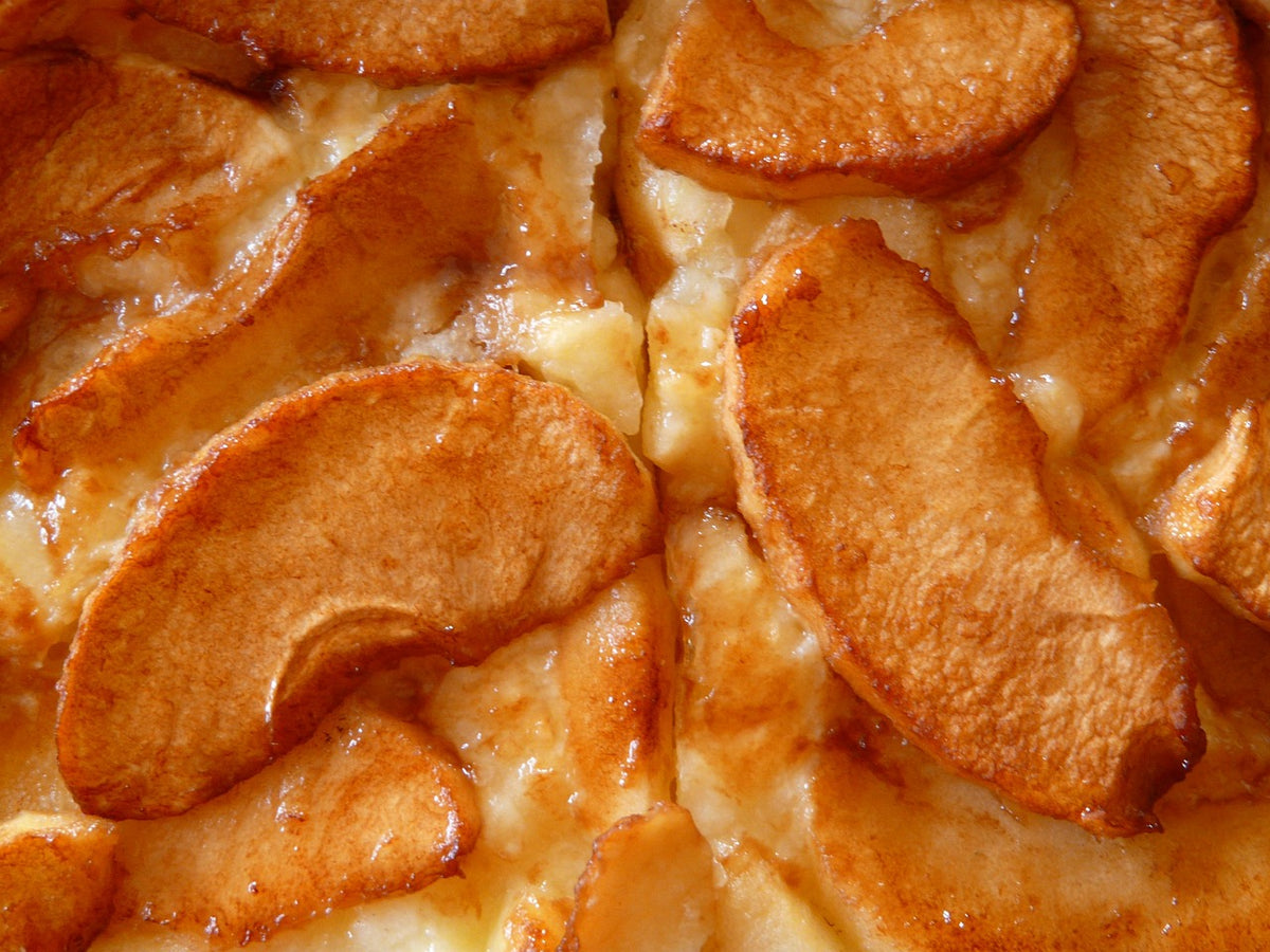 Gâteau aux pommes sans sucre