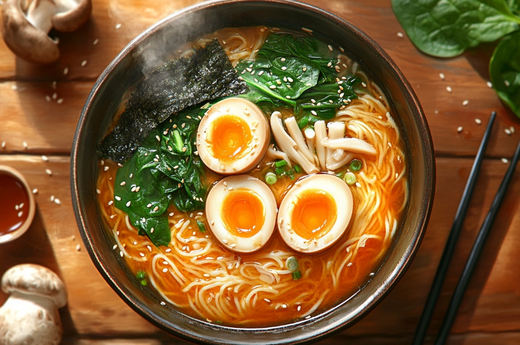 Recette de bouillon iodé façon ramen au miso