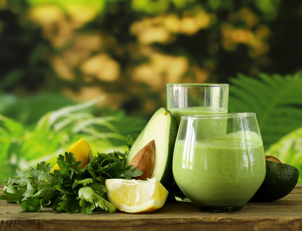 Smoothie vert pour diabétiques