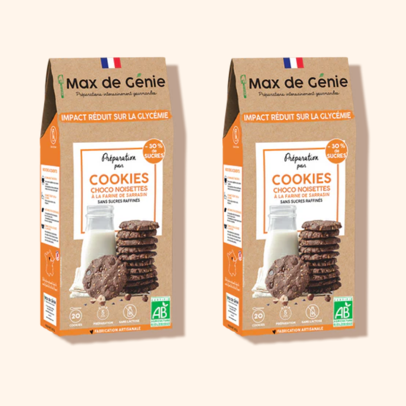 2 x Préparations cookies IG Bas