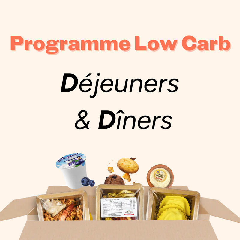 Formule Low Carb 12 plats