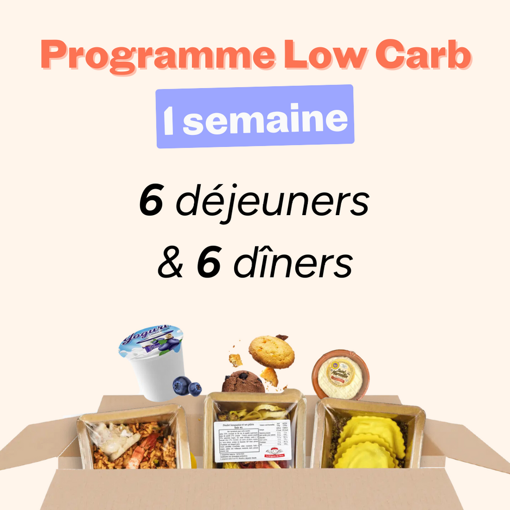 Formule Low Carb 12 plats