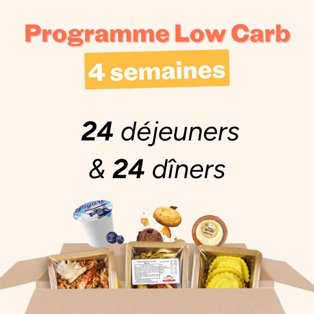 Formule Low Carb 12 plats