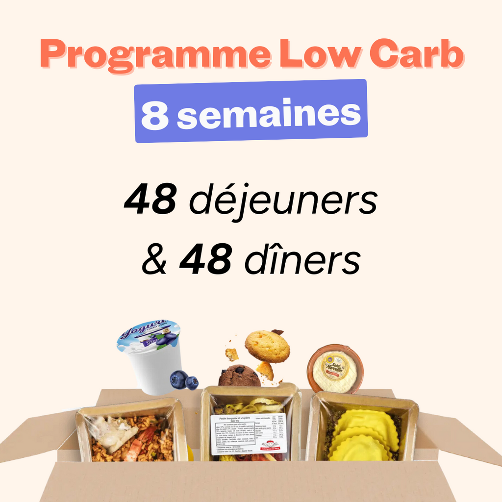 Formule Low Carb 12 plats