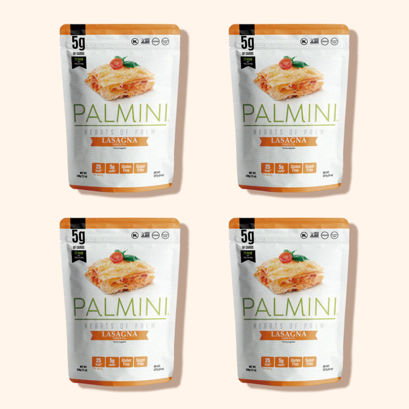 4 x Lasagnes coeur de palmier