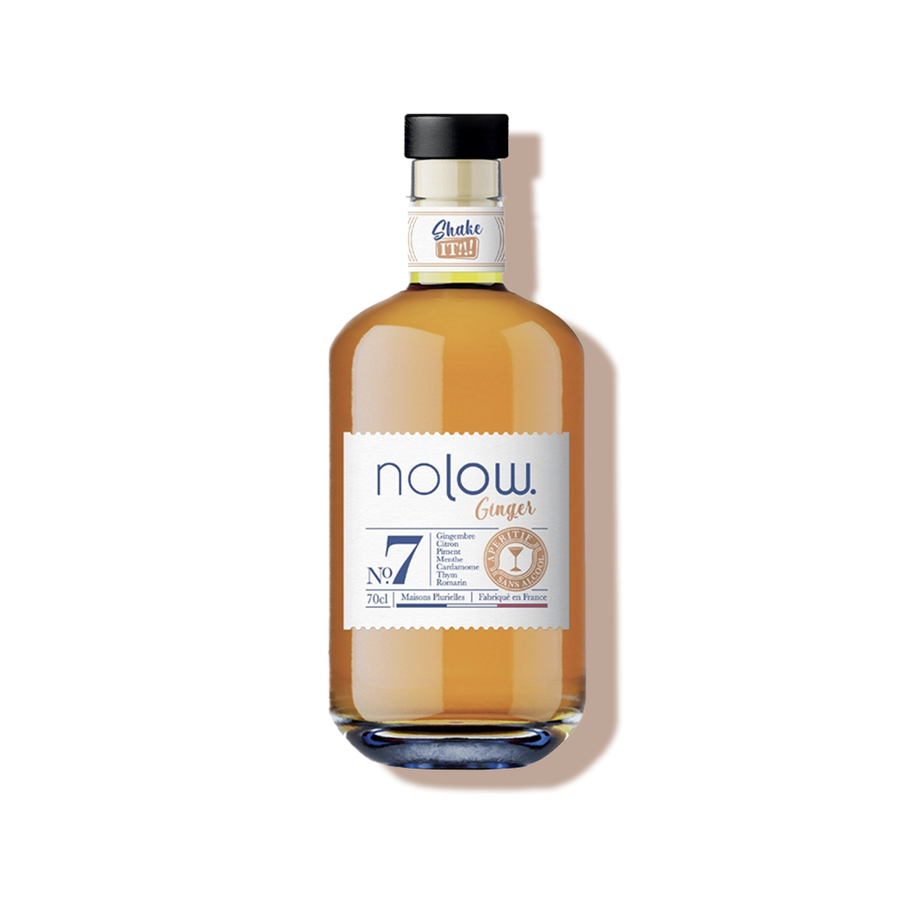 Boisson N°7 sans alcool au gingembre 700ml Nolow