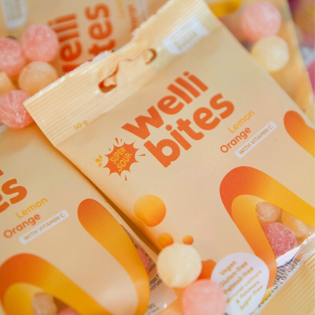 Bonbons citron et orange Wellibites