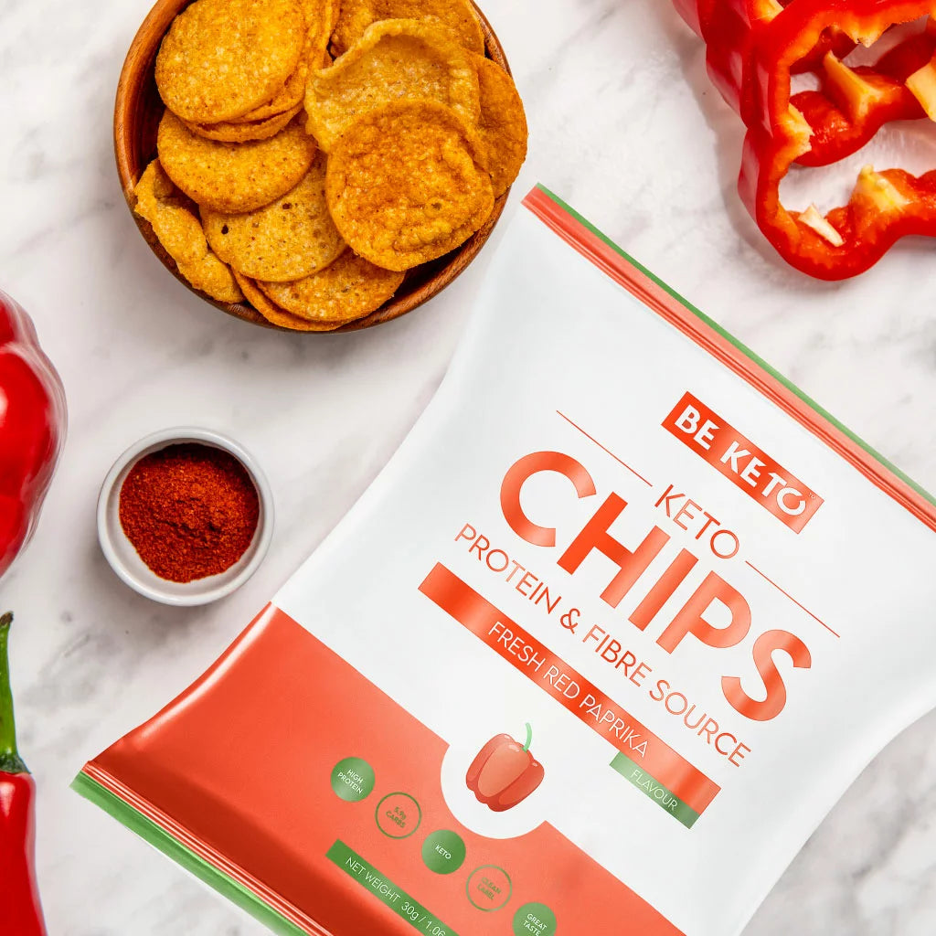 Chips au paprika rouge