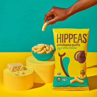 Snack aux pois chiches White Cheddar Hippeas