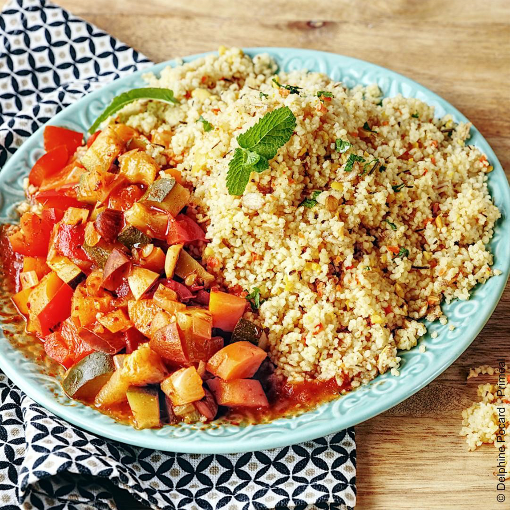 assiette de couscous