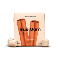 Paquet individuel chewing-gum cannelle True Gum