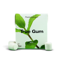 Paquet individuel chewing-gum menthe True Grum