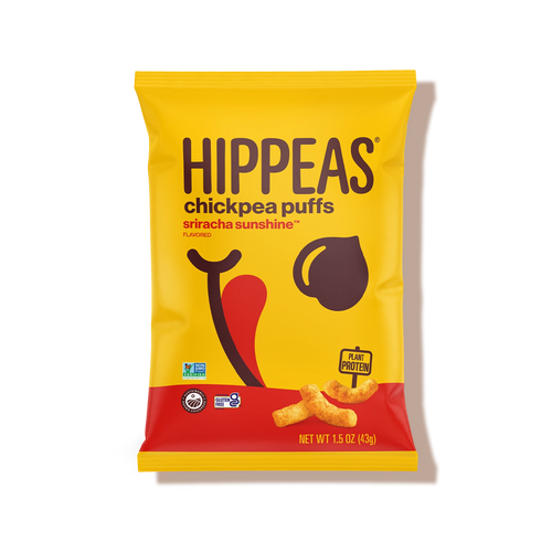 snack apéritif aux pois chiches Sriracha Sunshine Hippeas