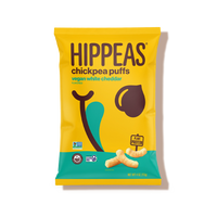 Snack apéritif aux pois chiches White Cheddar 112g hippeas