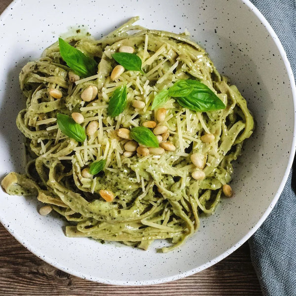 assiette de fettuccine