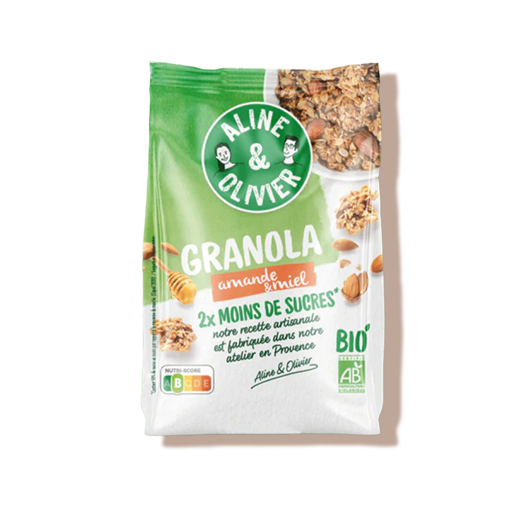 Granola amandes & miel - Aline & Olivier