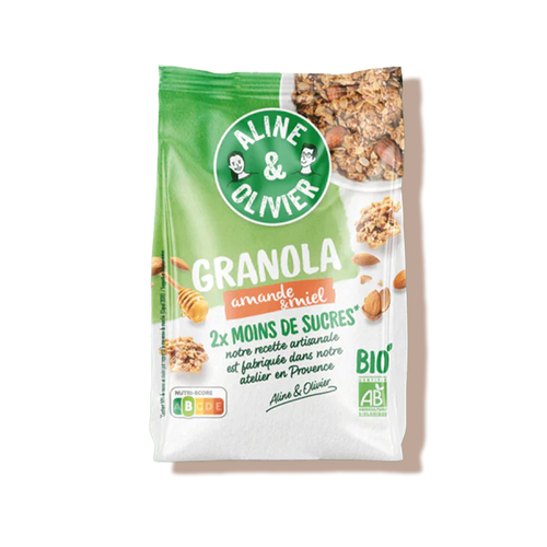 Granola amandes & miel - Aline & Olivier