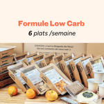 Formule Low Carb 6 plats