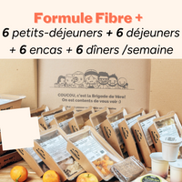 Formule Fibre + 12 plats avec petit-déjeuner & collations