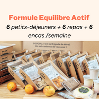 Formule Équilibre Actif 6 plats avec petit-déjeuner & collations