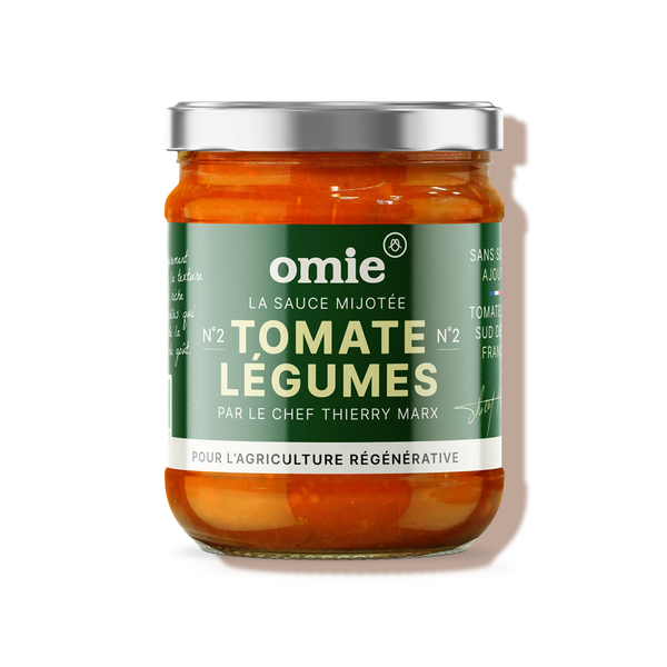 Sauce tomate aux légumes bio Omie & Cie