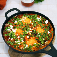 Shakshuka poivrons bio