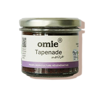 Tapenade d'olives noires 90g Omie 