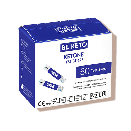 GluKeto Meter Tests de bandelettes de cétones 50 pcs.