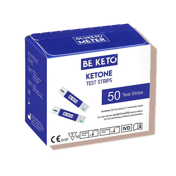 GluKeto Meter Tests de bandelettes de cétones 50 pcs.