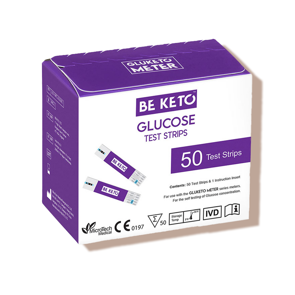 GluKeto Meter Tests de bandelettes de glucose 50 pcs.