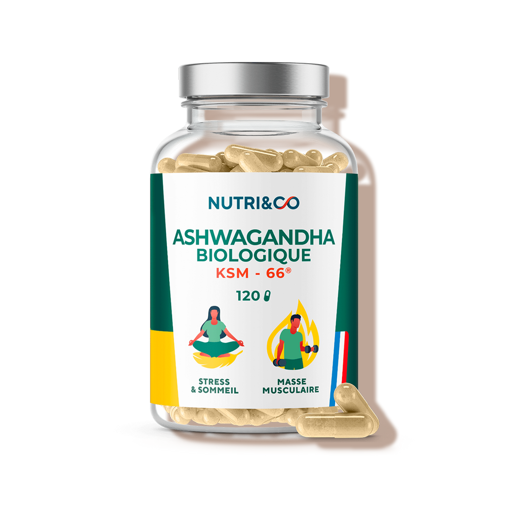 Ashwagandha bio 120 gélules Nutri & Co