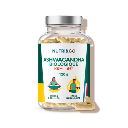 Ashwagandha bio 120 gélules Nutri & Co