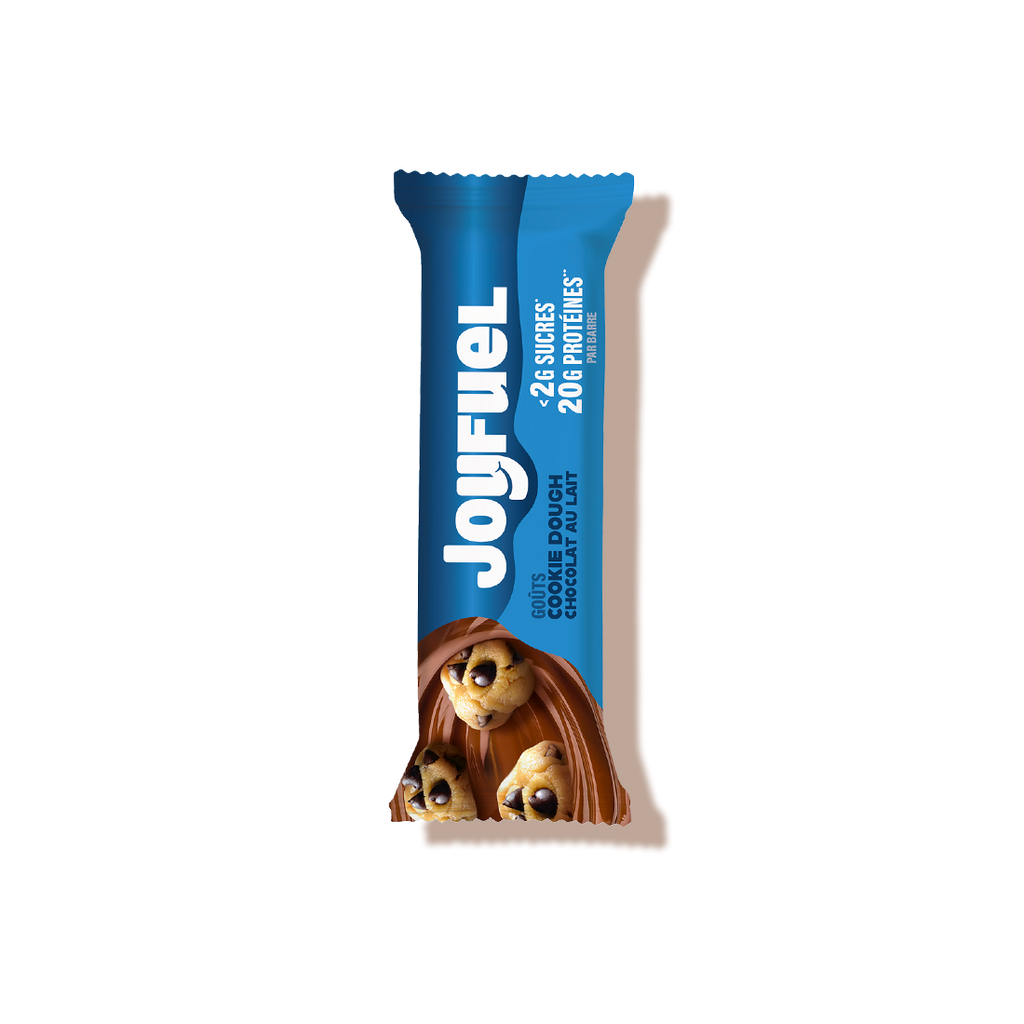 barre chocolat au lait cookie dough 55g Joyfuel