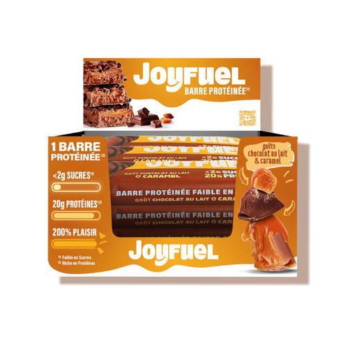 Barres chocolat au lait & caramel