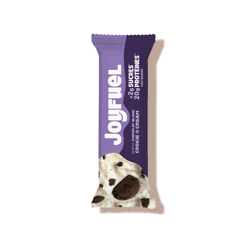 Barres chocolat blanc & cookie cream