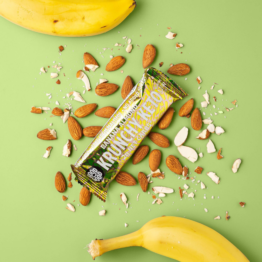 Barres crunchy amandes & banane