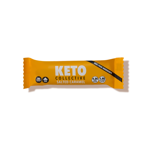 Boîte de barres keto caramel salé