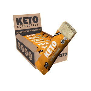 Boîte de barres keto caramel salé