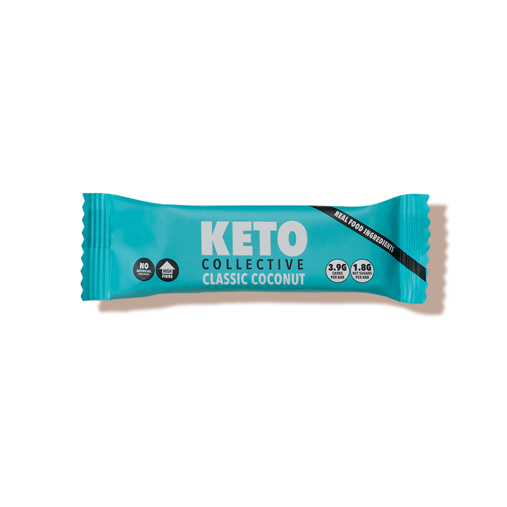 Boîte de barres keto noix de coco