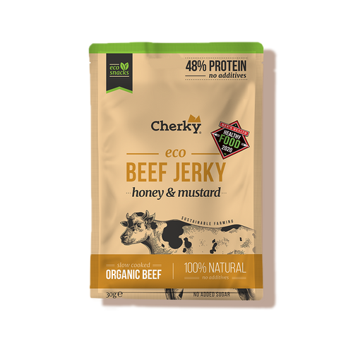 Beef jerky miel et moutarde - Cherky