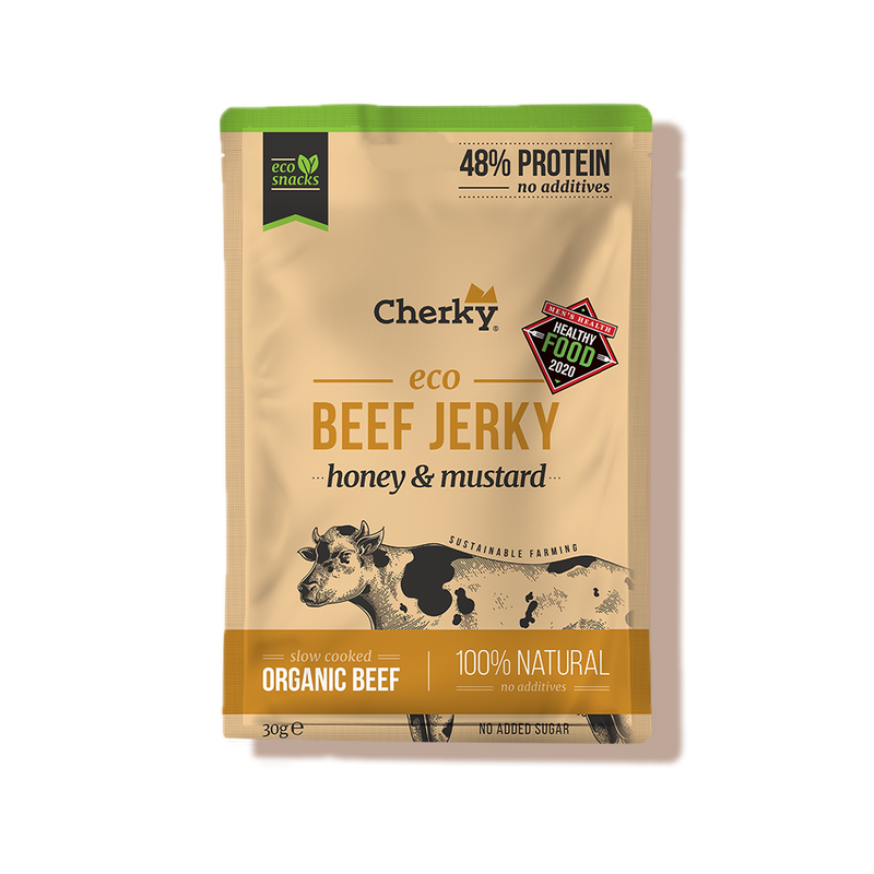 Beef jerky miel et moutarde - Cherky