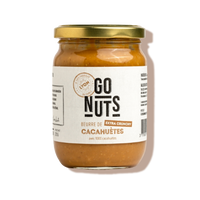 Beurre de cacahuètes crunchy bio - Go Nuts