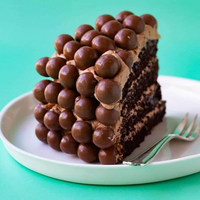 Gâteau aux billes au chocolat noir