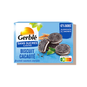 Biscuit cacaoté vanille - Gerblé