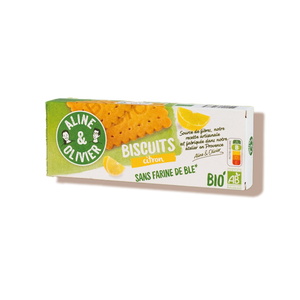 Biscuits au citron Aline & Olivier